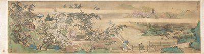Cleansing Medicinal Herbs in the Stream on a Spring Day de Yu Zhiding