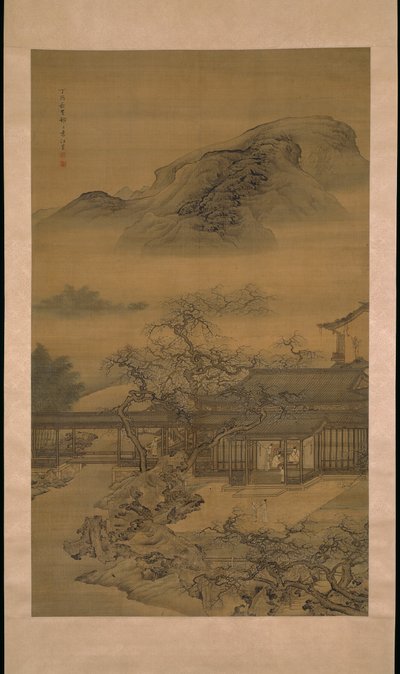 La primavera llega al Palacio Han 漢宮春曉圖 de Yuan Jiang
