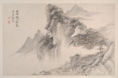 Paisajes al Estilo de los Maestros Song y Yuan, 1667 de Shouping Yun