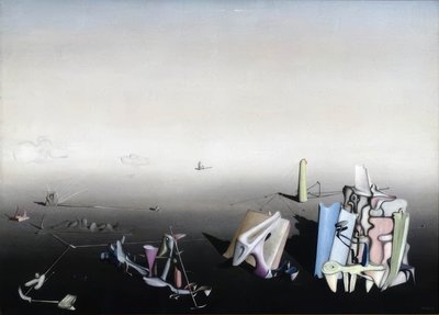 Día azul de Yves Tanguy