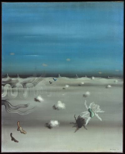 mirada ámbar de Yves Tanguy
