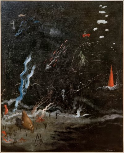 La tormenta (Tierras Negras) de Yves Tanguy