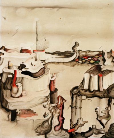 El armario de Proteo de Yves Tanguy