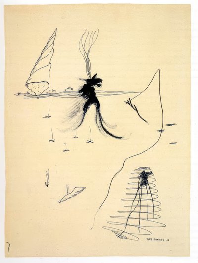 Sin título de Yves Tanguy