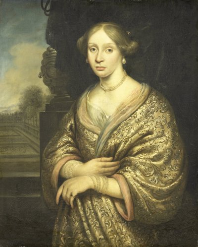 Retrato de Petronella van der Burcht (1657-1682) de Zacharias Blijhooft