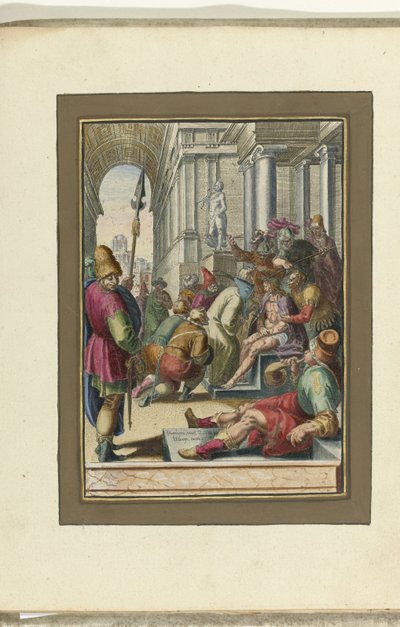 coronando espinas Pasión de Cristo (título de la serie) de Zacharias Dolendo