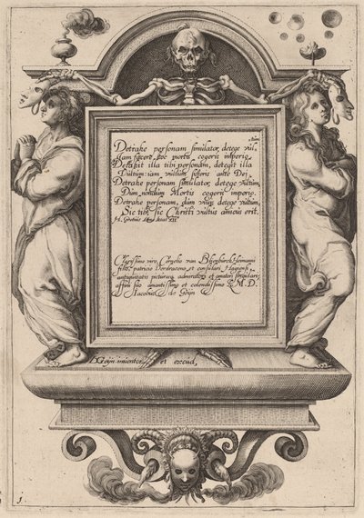 Página de título de Zacharias Dolendo after Jacques de Gheyn II