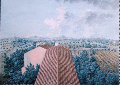Vista del Jardín de M. Reverdit desde el Belvedere cerca de Toulon de Zacharie Felix Doument