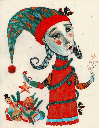 Elfa de Navidad, 2020 de Sabina Nedelcheva Williams
