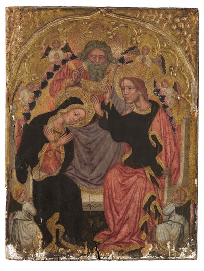 La coronación de la Virgen de Zanino di Pietro