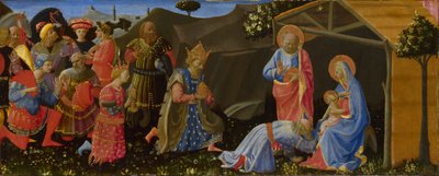 La adoración de los magos de Zanobi Strozzi