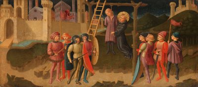 San Nicolás de Tolentino salva a un ahorcado
San Nicolás de Tolentino salva a un ahorcado de Zanobi di Jacopo Machiavelli (attributed to)