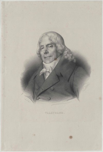 Charles Maurice duque Talleyrand-Perigord de Zephirin Felix Jean Marius Belliard