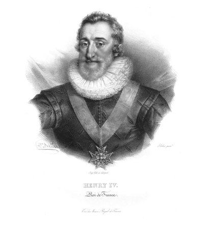 Rey Enrique IV de Francia, c1820s de Zephirin Felix Jean Marius Belliard