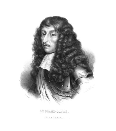 Luis de Borbón, Príncipe de Condé, c1820s de Zephirin Felix Jean Marius Belliard