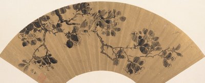 Pájaro en una Rama Florida de Zhang Chong