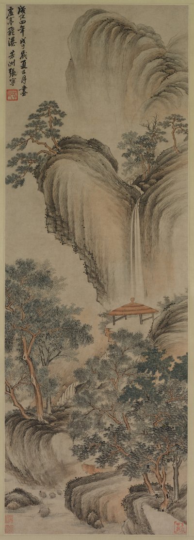 Empty Arbor and Rapid Waterfall de Zhang Ning