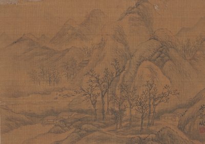 Paisaje de Zheng Bin