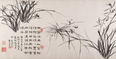 Orquídeas y Bambú de Zheng Xie