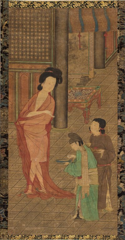 Yang Guifei después del baño de Zhou Fang