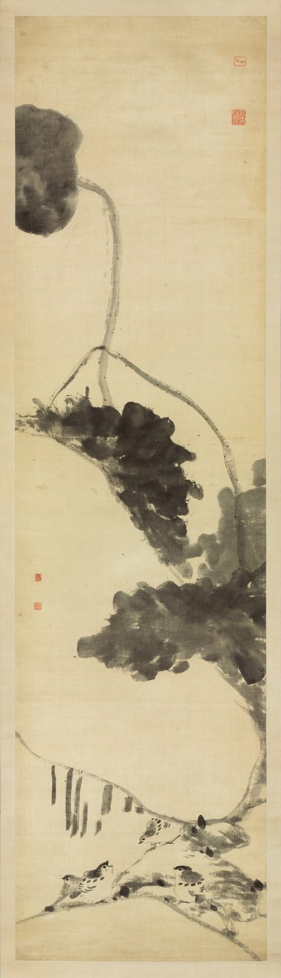 Aves y patos de Zhu da Bada Shanren