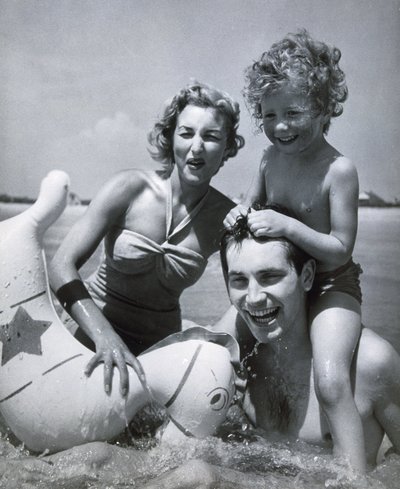 Happy Family at Seaside