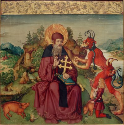 San Antonio Abad de Zürcher Veilchenmeister