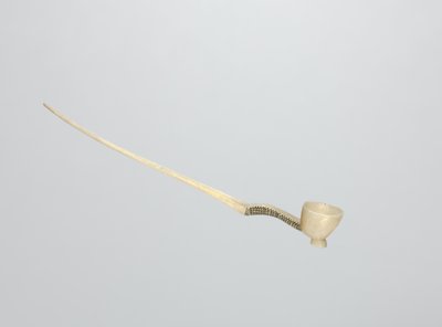 Cucharilla de rapé, finales de 1800 (hueso) de Zulu