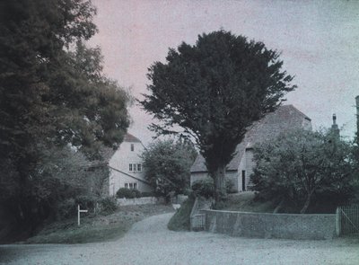 Un camino rural en Sussex de Frederick (attr. to) Barnard