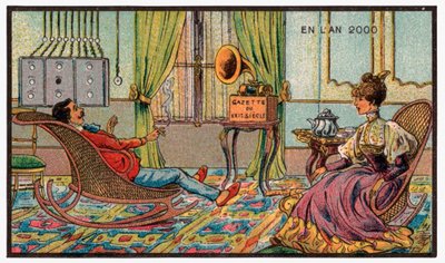 Un gramófono, c.1910 de . .