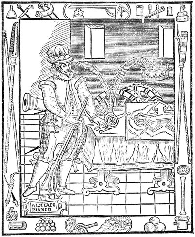 Alessandro Capo Bianco, ingeniero militar italiano de Ferdinand Georg Waldmuller