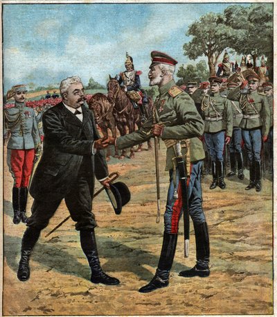 Alianza franco-rusa de Ferdinand Georg Waldmuller