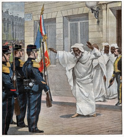 Embajador de Marruecos en París de . .