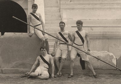Atletas Americanos en los Juegos Olímpicos de Verano, Atenas, Grecia. 1896 de . .