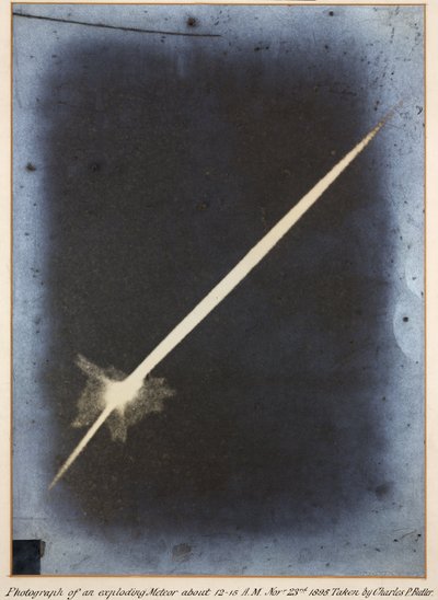 Un meteorito explotando, 23 de noviembre de 1895 de John Pardon