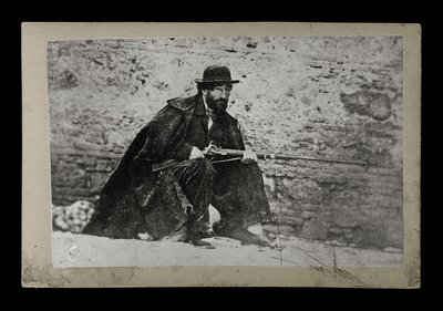 Retrato de Francesco Fasanella conocido como Tinna 1860 de . .