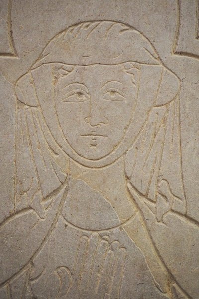 Borgoña, Lancharre, comuna de Chapaize 71460. En la iglesia de Notre Dame, Isabelle de Vauvry de . .