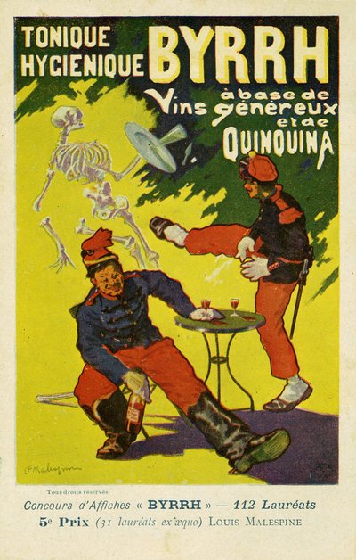 Byrrh Tónico Higiénico versus absenta, c. 1903 de Frederick (attr. to) Barnard