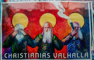 Legalización del cannabis, Christiania, Copenhague de . .