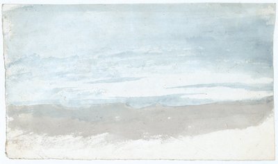 Estudio de nubes por Luke Howard, c 1808-1811 de Frederick (attr. to) Barnard
