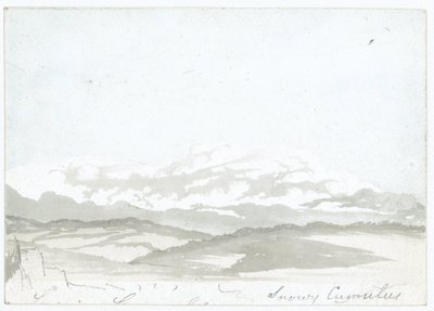 Estudio de nubes por Luke Howard, c 1808-1811 de Frederick (attr. to) Barnard