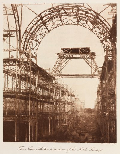Crystal Palace, después de la Gran Exposición El Crystal Palace, Sydenham, Londres de Frederick (attr. to) Barnard