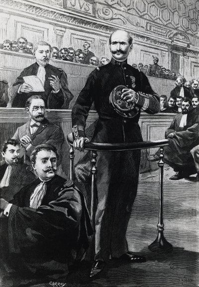 Declaración del comandante Charles Walsin-Esterhazy, durante el juicio de Emile Zola de Georg Carl Heinrich Dollmann