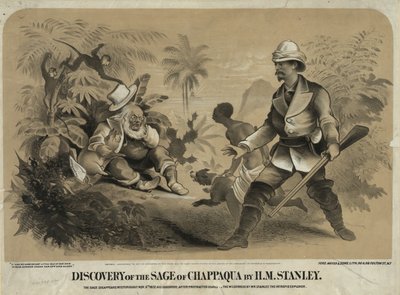 Descubrimiento del sabio de Chappaqua por H.M. Stanley de . .