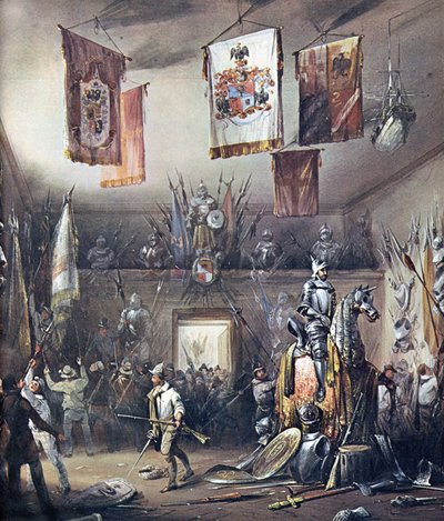 Episodio de los 5 días de Milán 1848 de . .