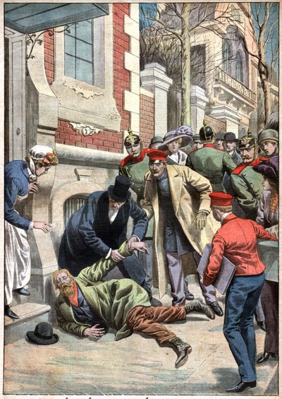 Epidemia en Berlín de Ferdinand Georg Waldmuller