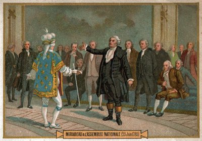 Estados Generales en Versalles de Ferdinand Georg Waldmuller