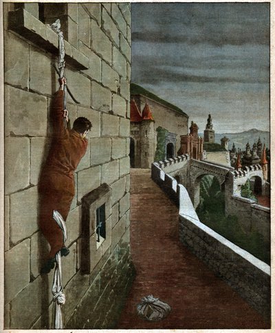 Escape de un espía francés de Ferdinand Georg Waldmuller