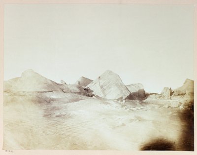 Expedición en el Ártico (1875-1876) del capitán George Nares (1831-1915): Floebergs, cerca de la Playa Floeberg de Frederick (attr. to) Barnard