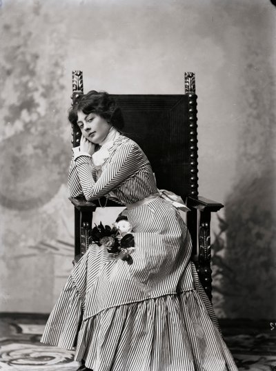 Retrato femenino de Henry Charles Fehr